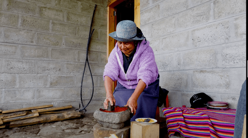 Entrepreneurship training for precarious women